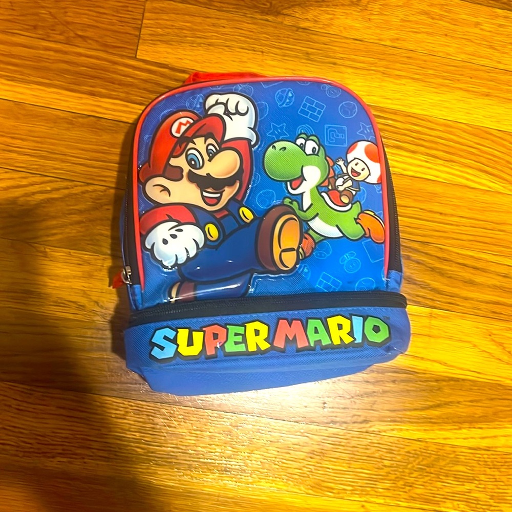 Kids Super Mario Brothers Lunch box